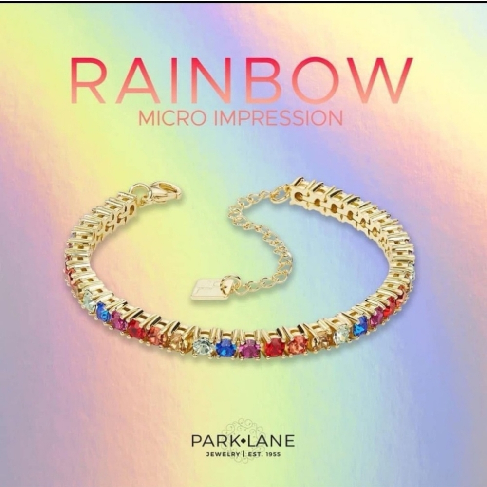 Park Lane Rainbow Micro Impression Bracelet